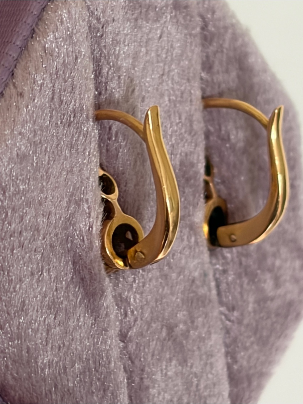 old mine cut diamond earrings- price is firm - Picture 10 of 12